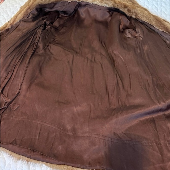 Brown Mink Jacket - Picture 5 of 6